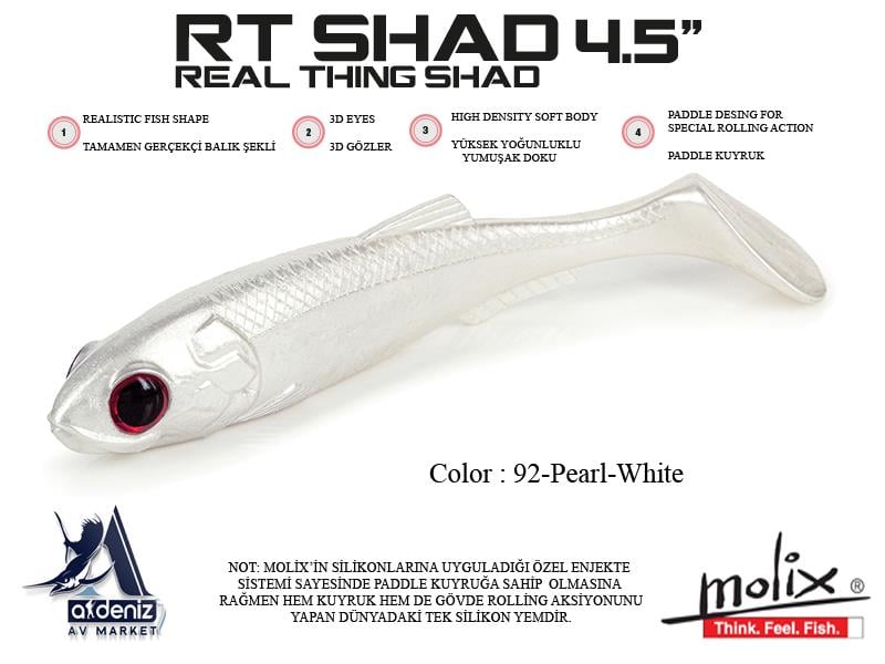 Molix RT Real Thing Shad 4.5