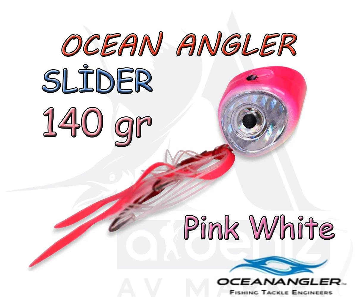 Ocean Angler Slider Kabura 140 Gr. #Pink WhiteOCEAN ANGLER