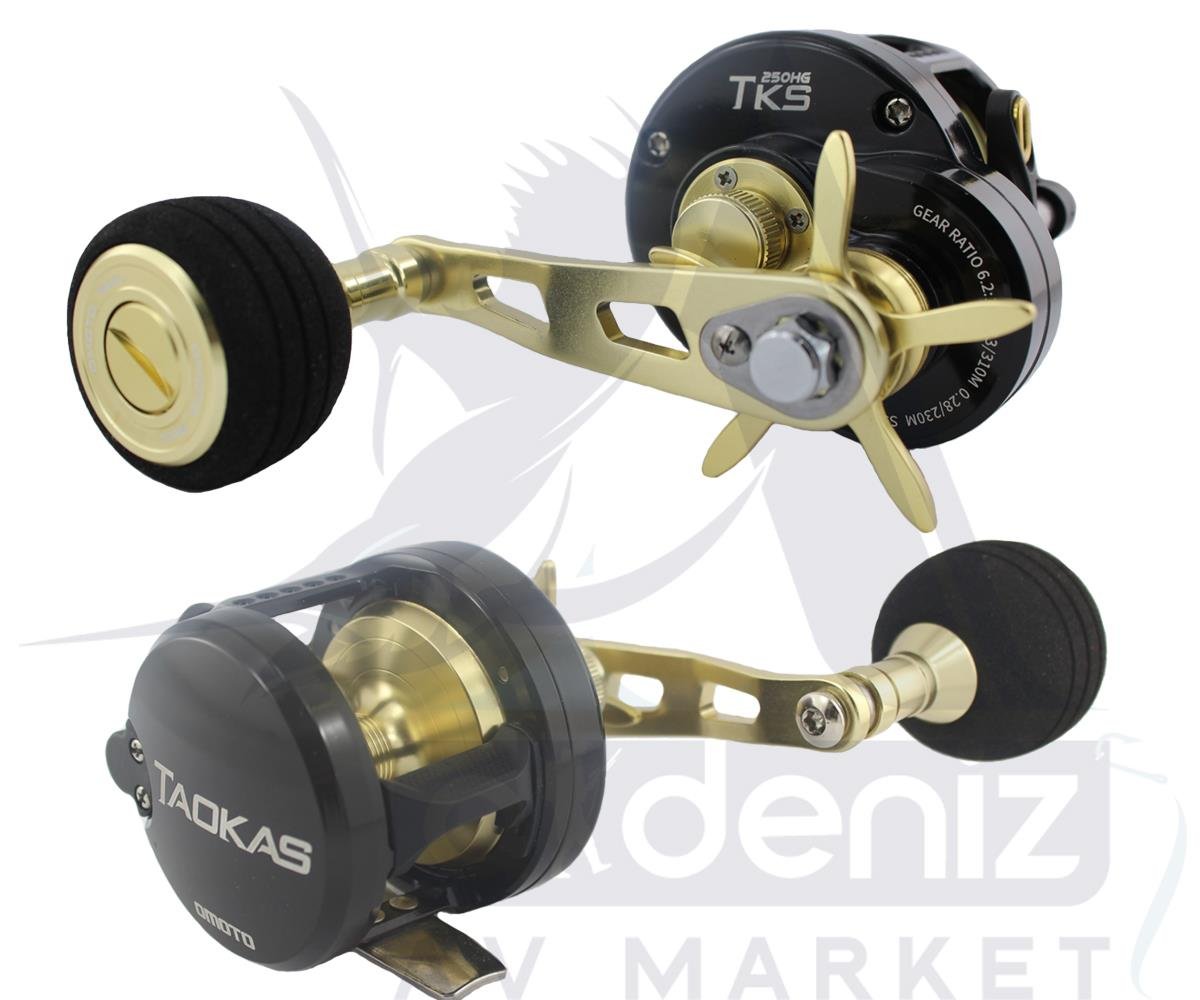 Omoto Taokas 251 Hg Lh Tai Rubber / Light Jigging Çıkrık Makine (Sol El)OMOTO