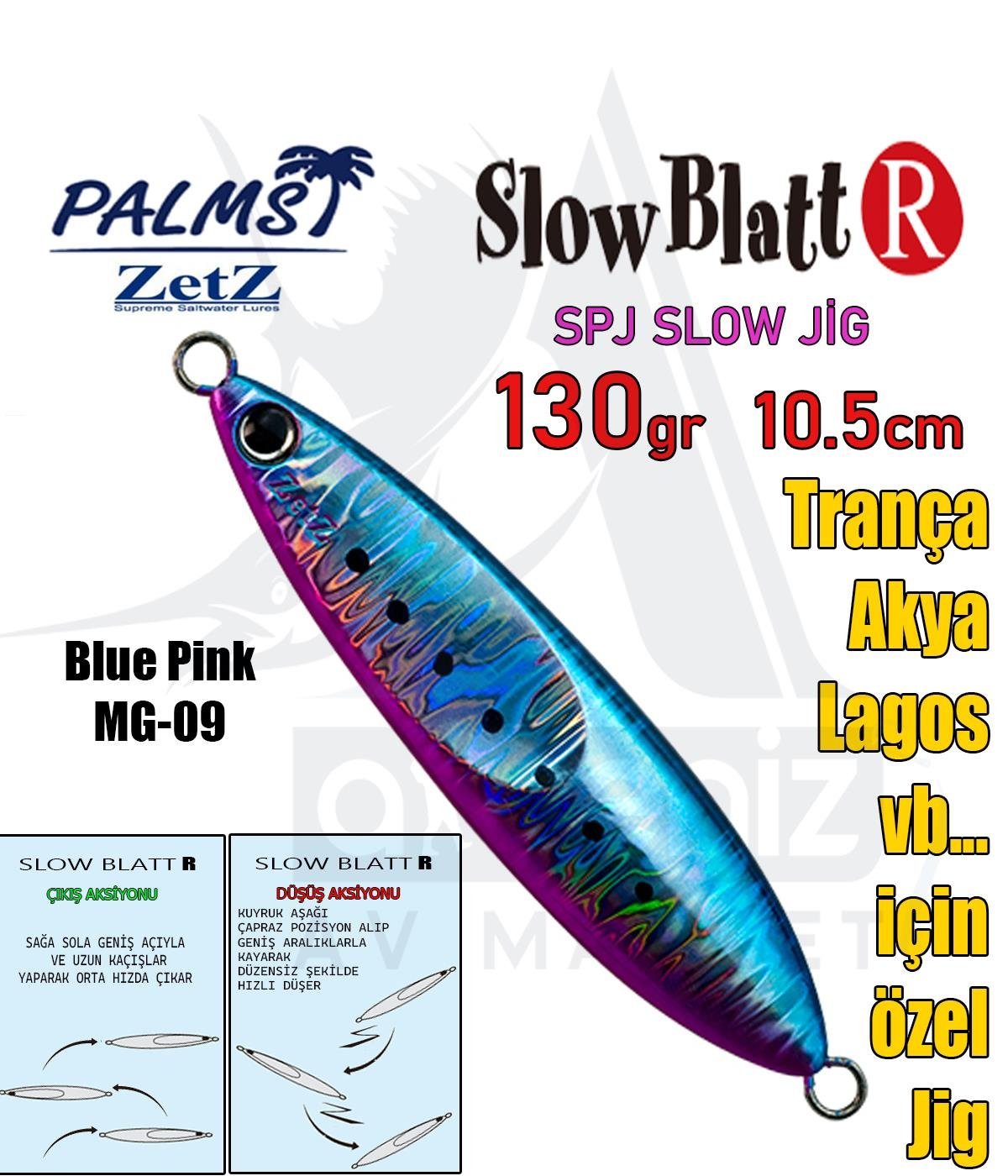 PALMS Zetz Slow Blatt R Jig 10,5cm 130gr MG09 SahtePALMS