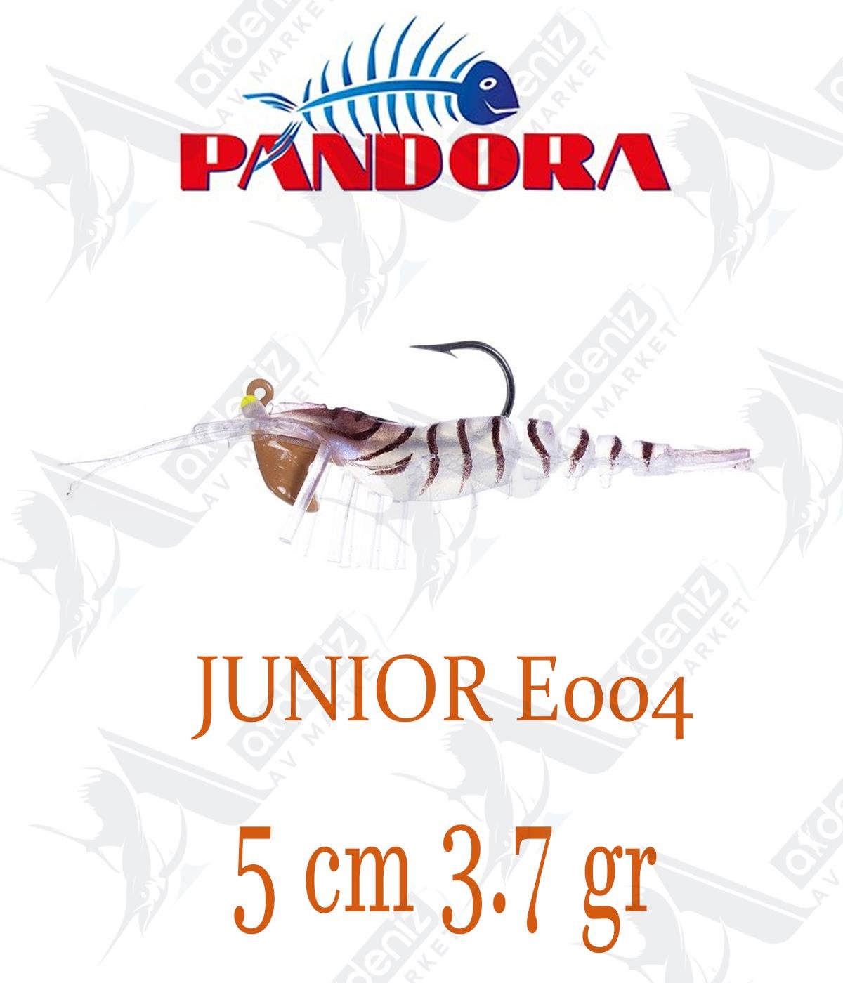 Pandora Junior Shrimp 5cm 3.7gr silikon karides Color:E004PANDORA