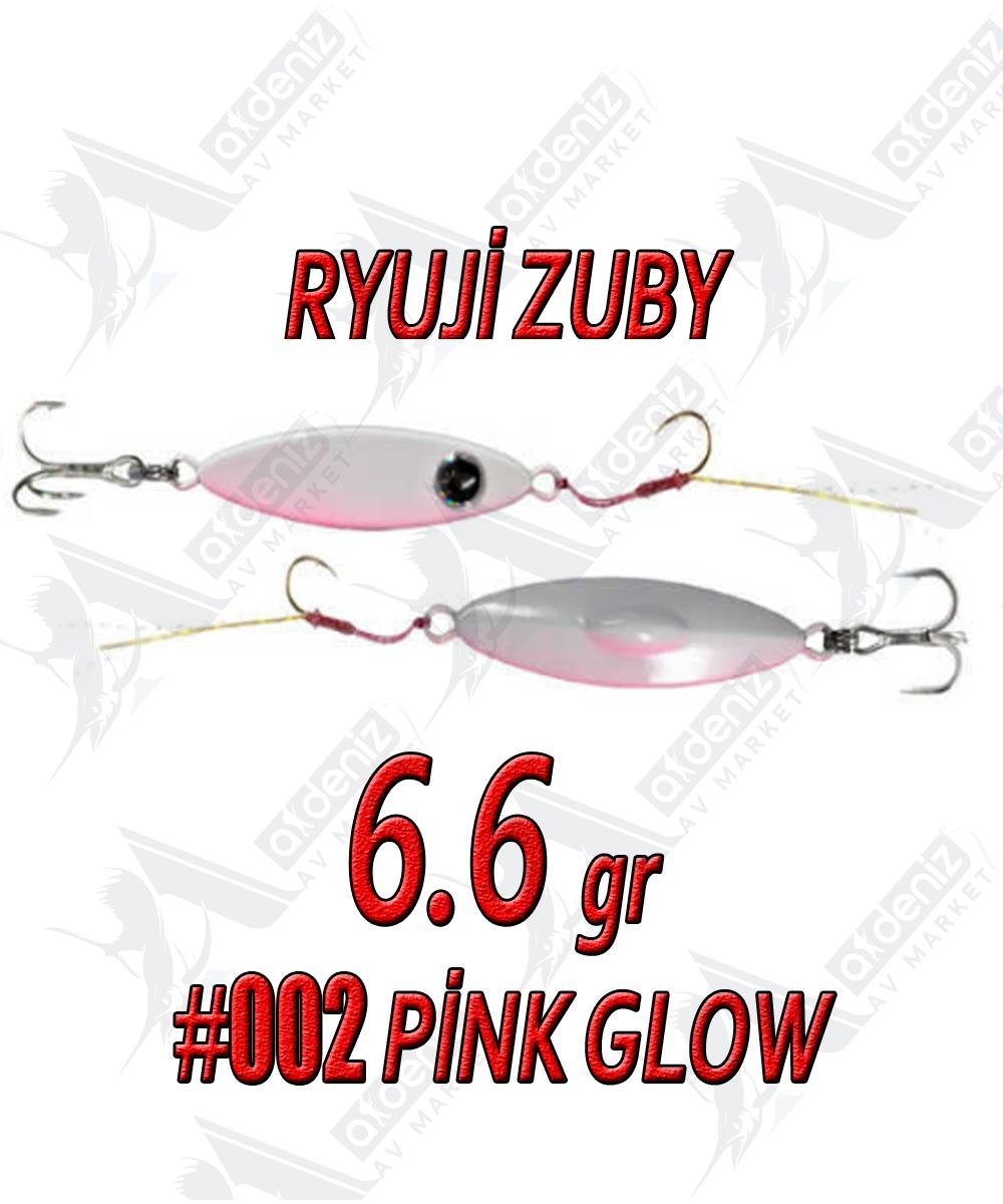 Ryuji Zuby 32mm 6.6gr LRF Jig Sahte Metal Yem #2 Pink GlowRYUJİ