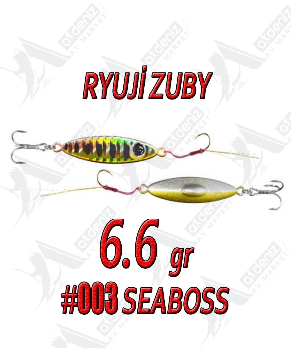 Ryuji Zuby 32mm 6.6gr LRF Jig Sahte Metal Yem #3 SeabossRYUJİ