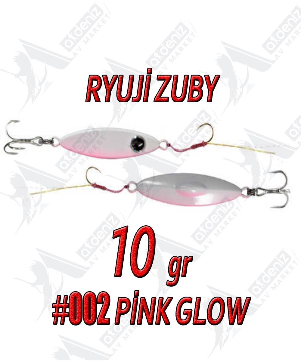 Ryuji Zuby 38mm 10gr LRF Jig Sahte Metal Yem #2 Pink GlowRYUJİ