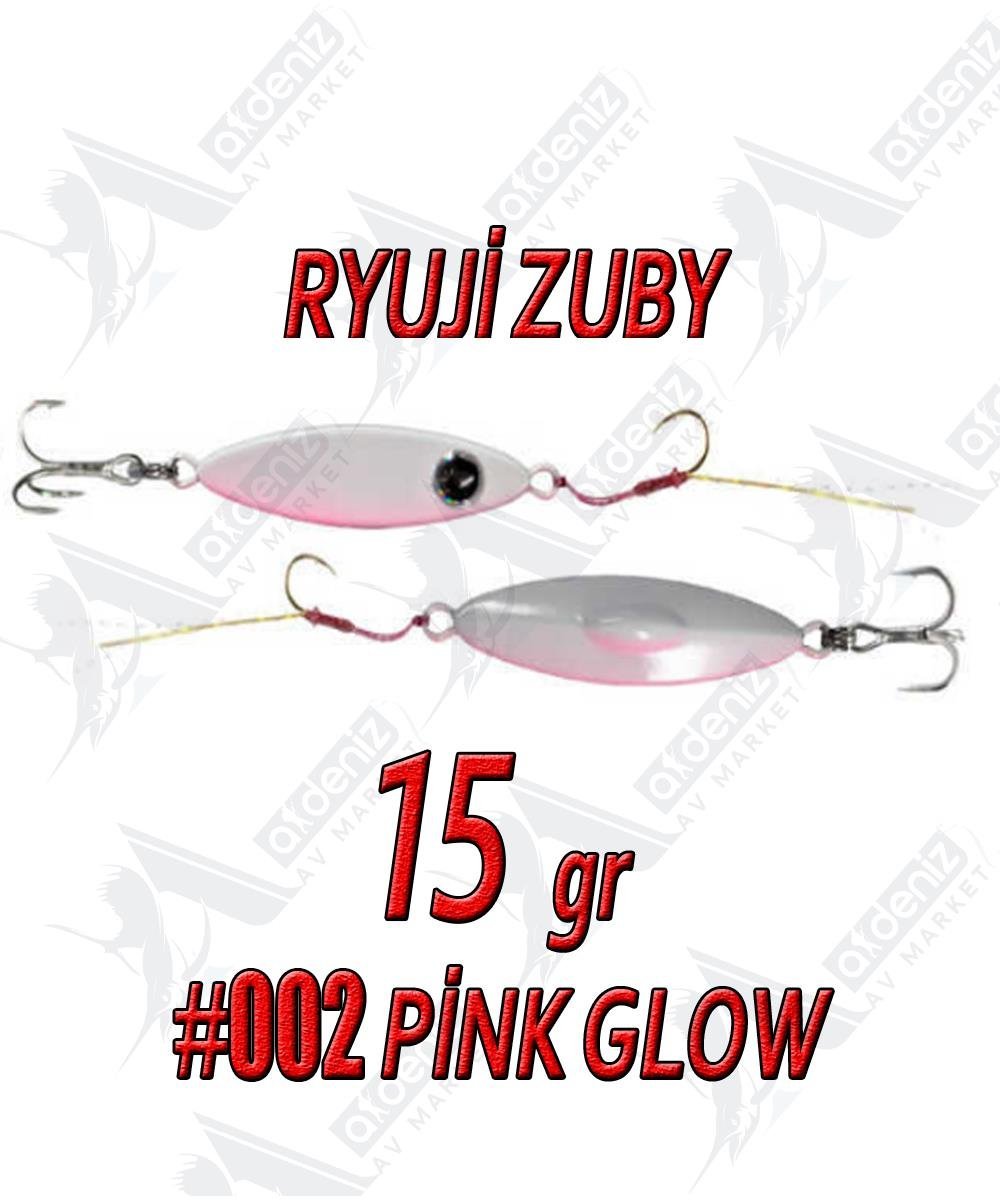 Ryuji Zuby 43mm 15gr LRF Jig Sahte Metal Yem #2 Pink GlowRYUJİ