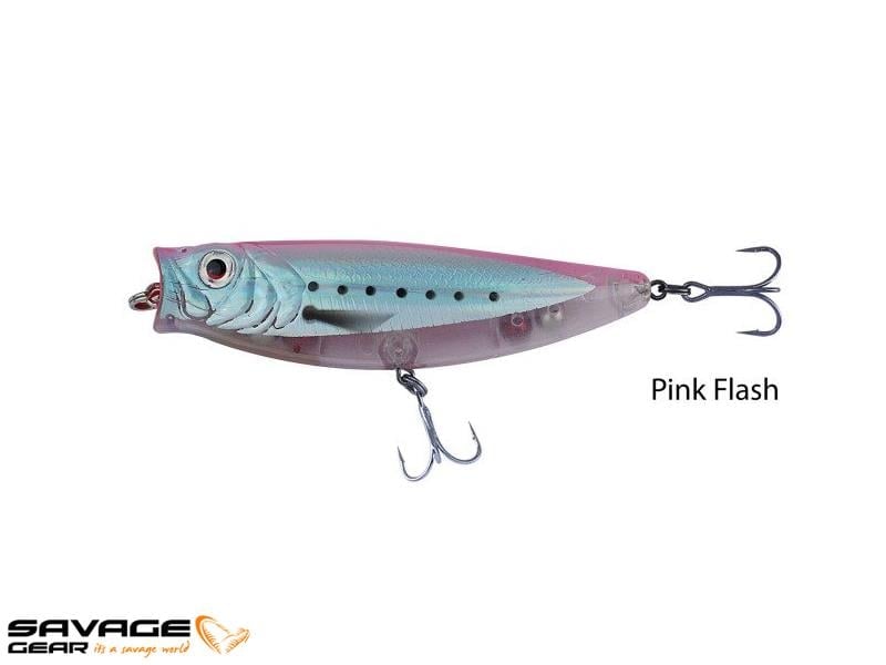 Savage gear 3D Minnow Pop Walker55 5,5cm 5g Suni Yem #06-Pink Flash