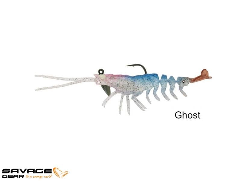 Savage Gear 3D Shrimp RTF 9 cm 7 gr Suni Yem 2 Adet #Ghost