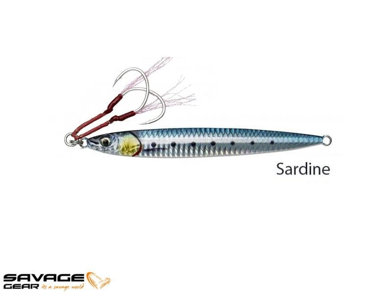 Savage gear 3D Slim Jig Minnow 60 gr 12,5 cm Suni Yem #Sardıne