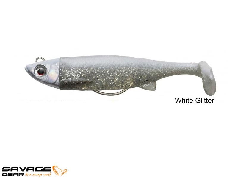 Savage gear 3D TPE Minnow 8cm 11g Suni Yem #White Glitter