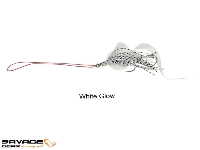 Savage gear Cuttle Eye Skirt M 2 Adet Suni Yem #White Glow