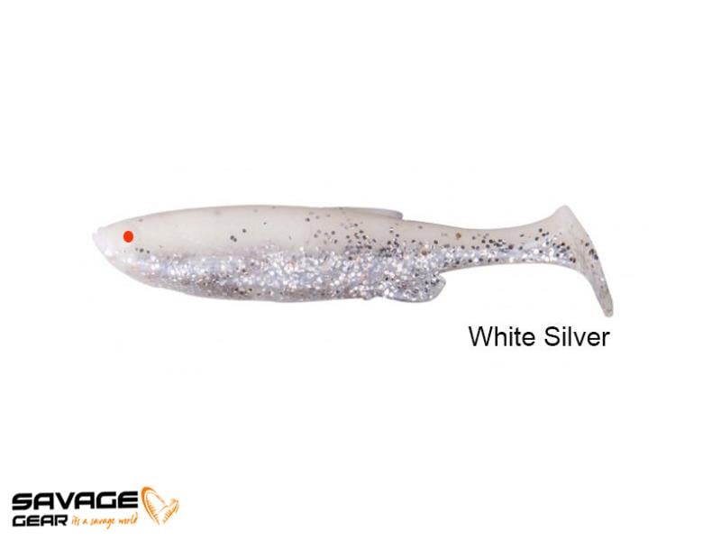 Savage gear LB 3D Fat Minnow T-Tail 10.5cm 11g Suni Yem 1 Adet #White Silver