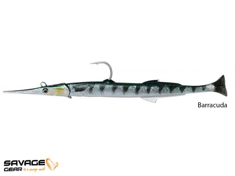 Savage gear Needlefish Pulsetail 2+1 18 cm 26g Suni Yem #Barracuda