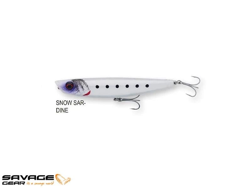 Savage Gear Pop Walker 2.0 7cm 7gr F Suni Yem #Snow SardineSAVAGE  GEAR