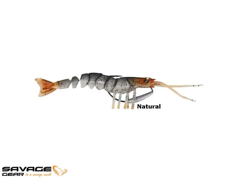 Savage gear TPE Manic Shrimp 12.5 cm 15 gr Suni Yem #Natural
