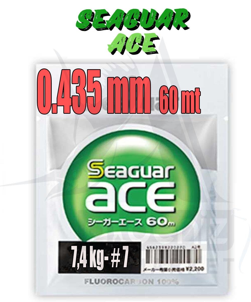 Seaguar Ace %100 Fluoro Carbon Shock Leader Misina 0.43 mm 60 mtSEAGUAR