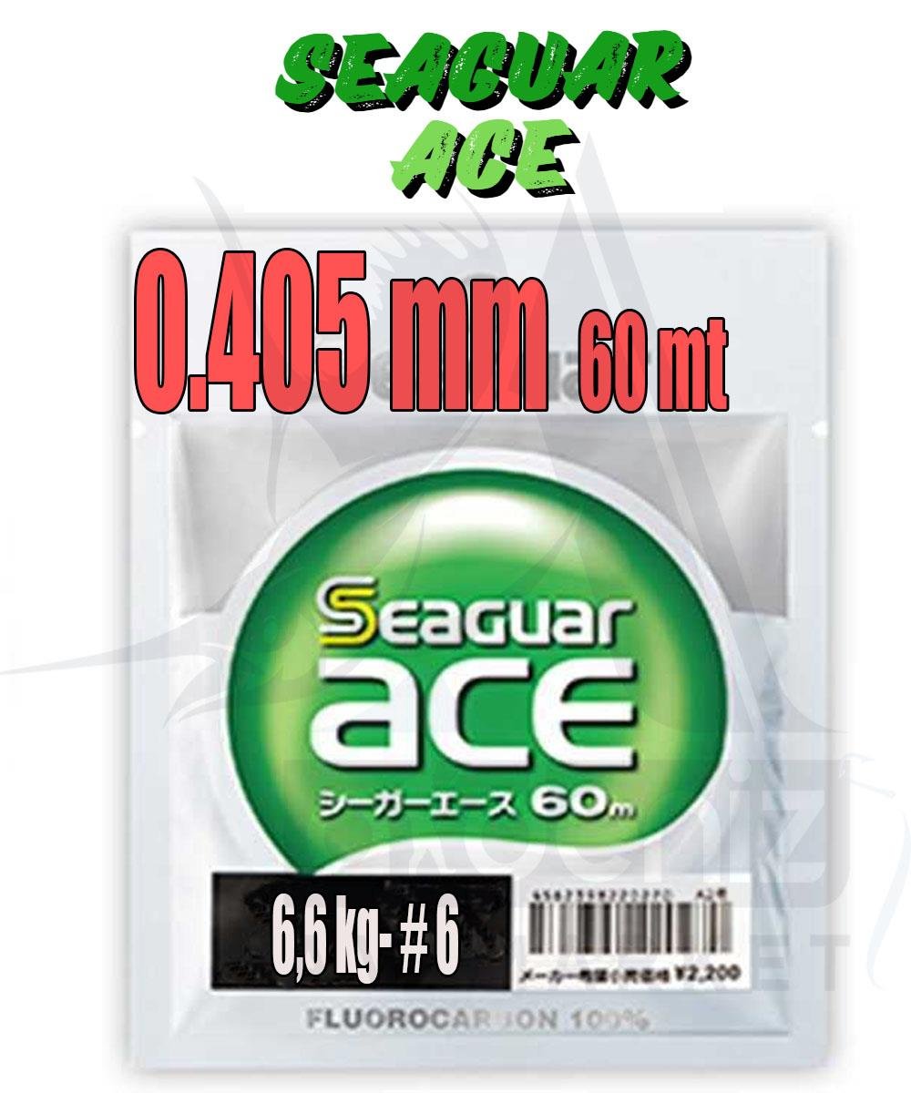 Seaguar Ace %100 Fluoro Carbon Shock Leader Misina 0.40 mm 60 mtSEAGUAR