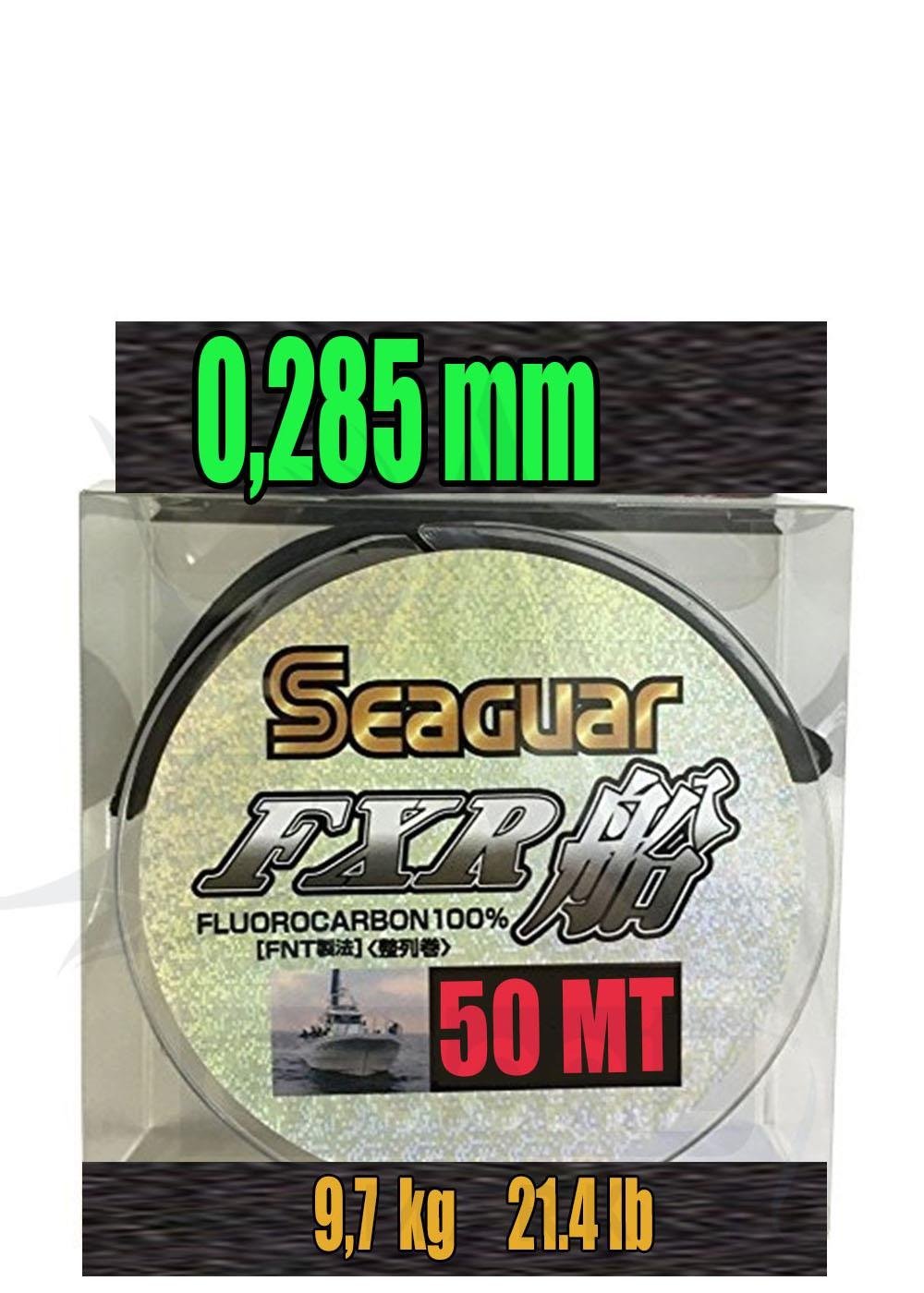 SEAGUAR FXR FC Fluorocarbon Shock Leader 0.285 mm 50 mtSEAGUAR