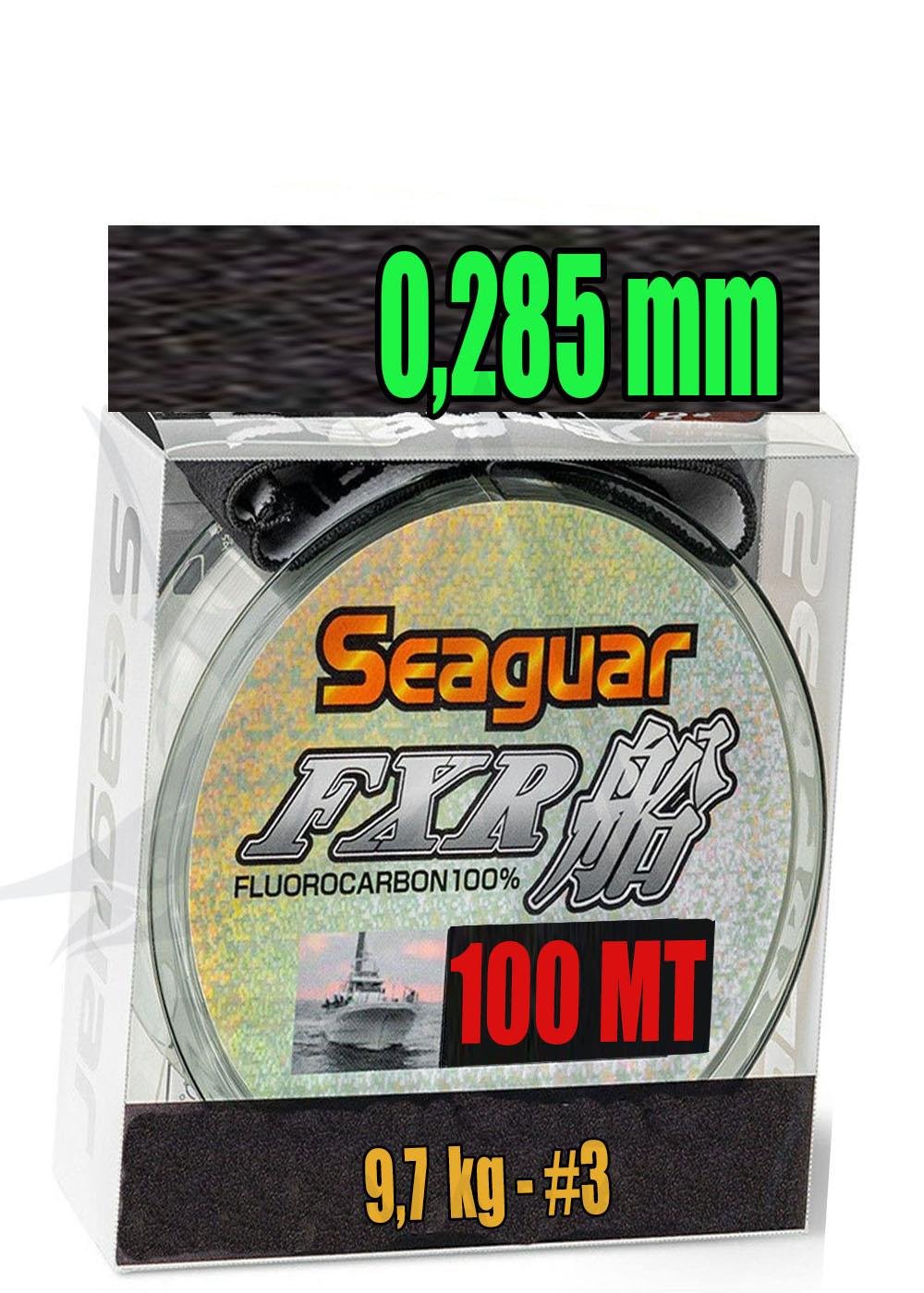 Seaguar FXR Fune %100 Fluoro Carbon Shock Leader Misina 0.285 mm 100 mtSEAGUAR