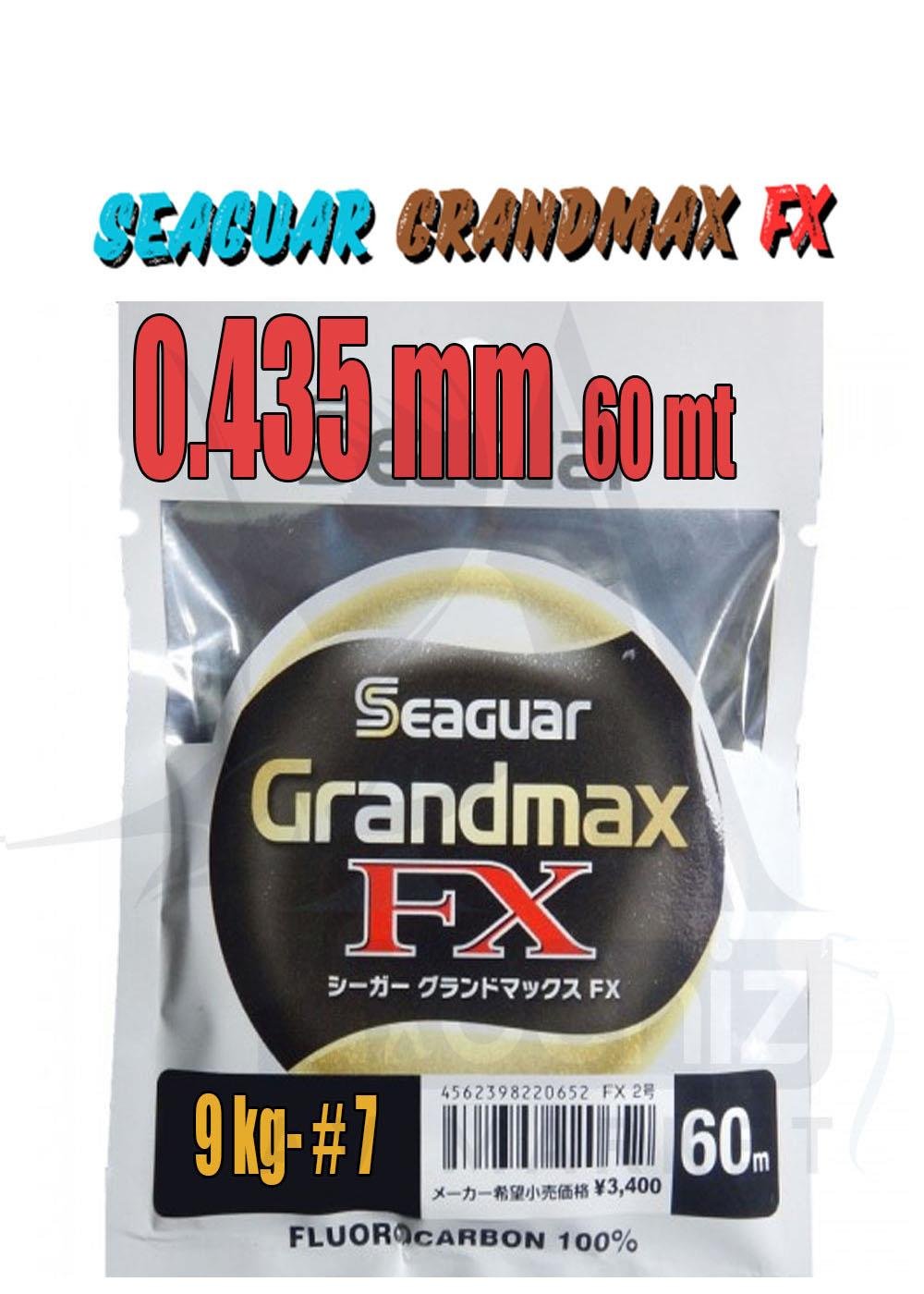 Seaguar Grandmax FX SOFT %100 Fluoro Carbon Shock Leader Misina 0.43 mm 60 mtSEAGUAR