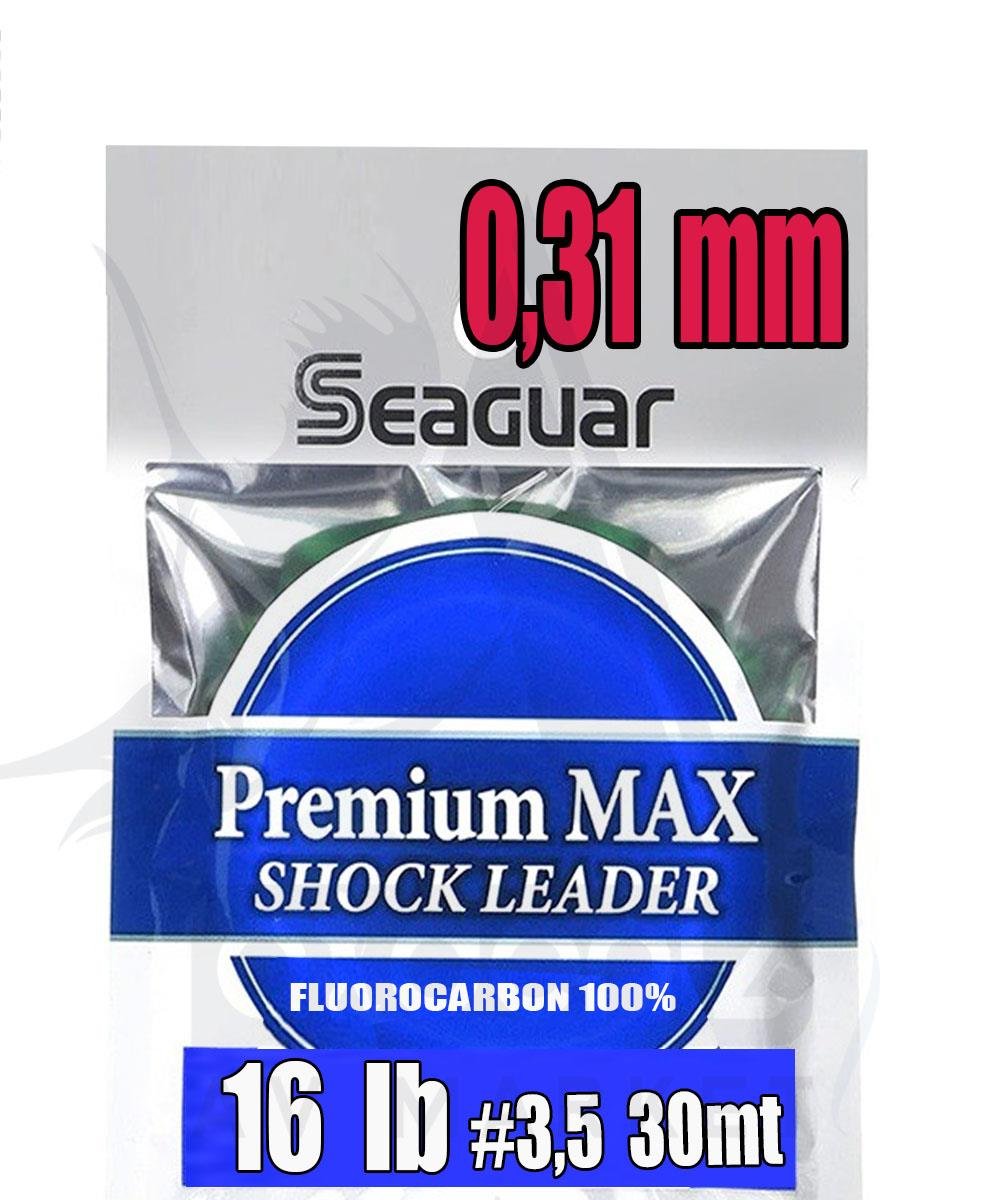 Seaguar Premium Max %100 FC Fluoro Carbon Shock Leader Misina 0.31 mm 30 mtSEAGUAR