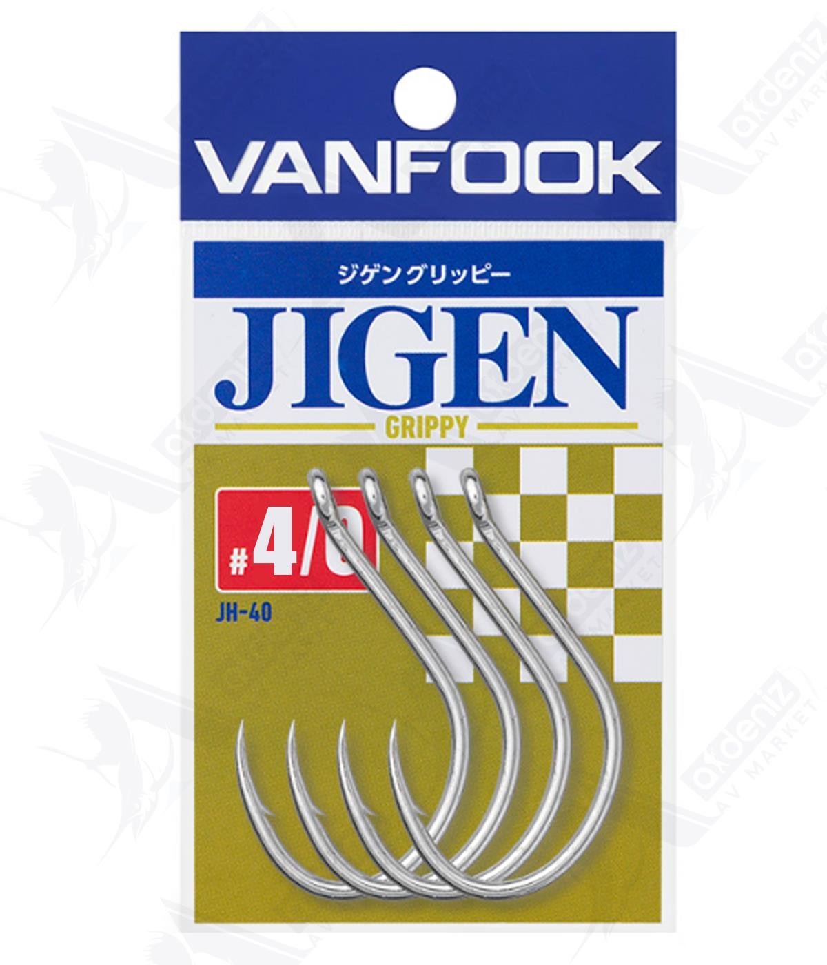 Vanfook Jigen Grippy JH-40 Jig Assist İğnesi No:4/0VANFOOK