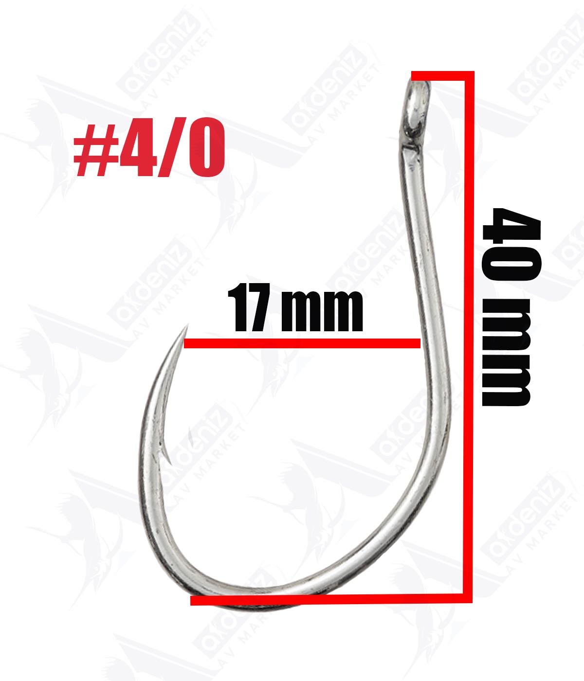 Vanfook Jigen Grippy JH-40 Jig Assist İğnesi No:4/0VANFOOK