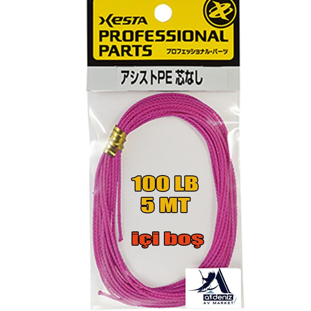 Xesta Assist Pe 100 Lbs 45 kg 5 mt Pembe Asist İpiXESTA