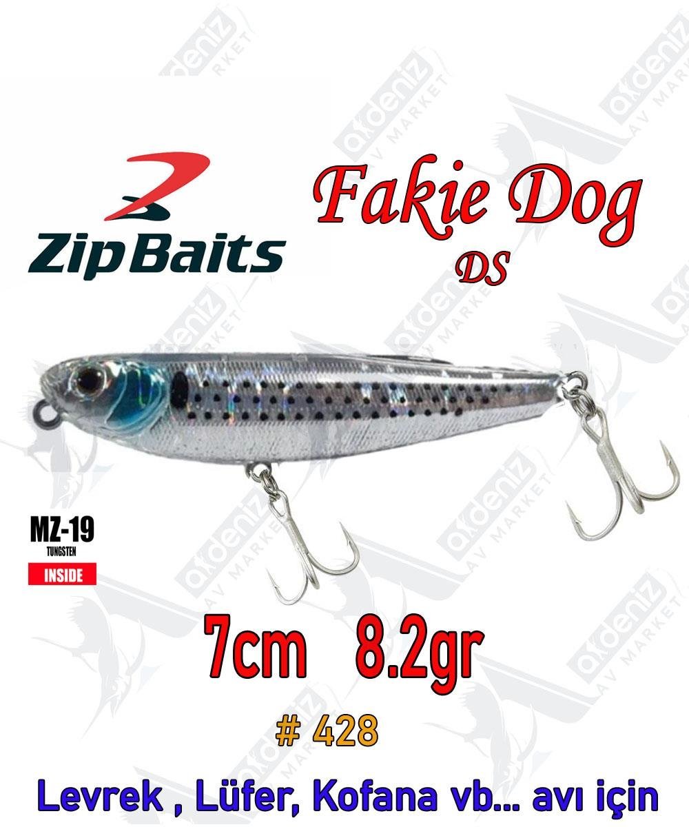 Zipbaits Fakie Dog 70mm 8.2gr Su Üstü WTD Maket Balık Color:428ZİPBAİTS