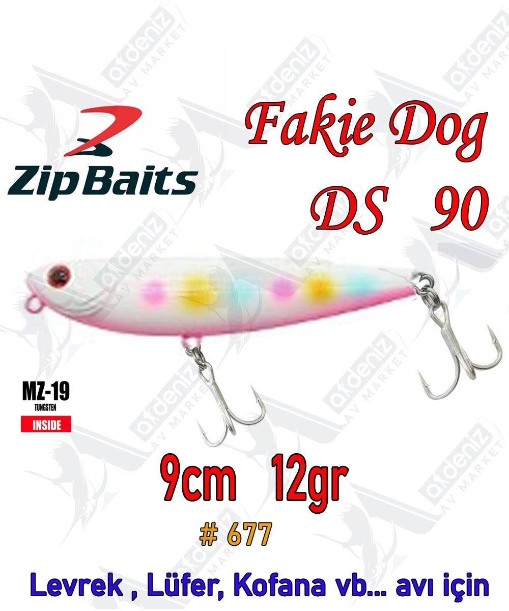 Zipbaits Fakie Dog 90mm 12gr Su Üstü WTD Maket Balık Color:677ZİPBAİTS