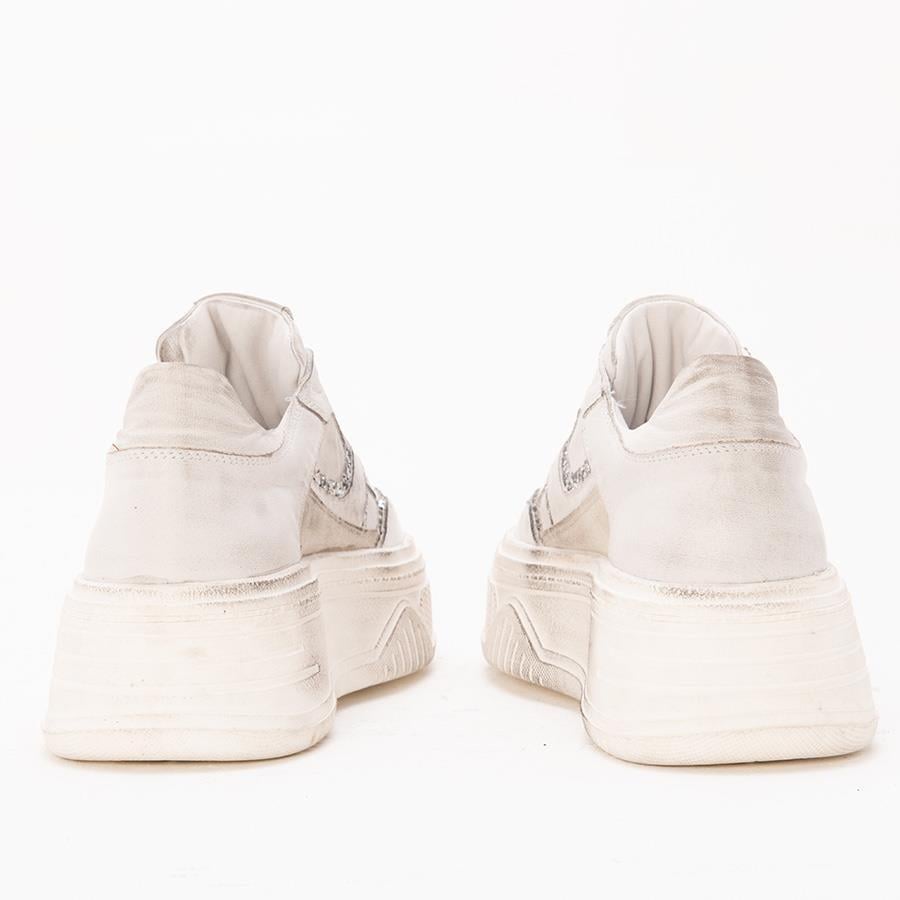 Gusse Anifel Kadın Hakiki Deri Vintage Sneaker Ayakkabı 8600