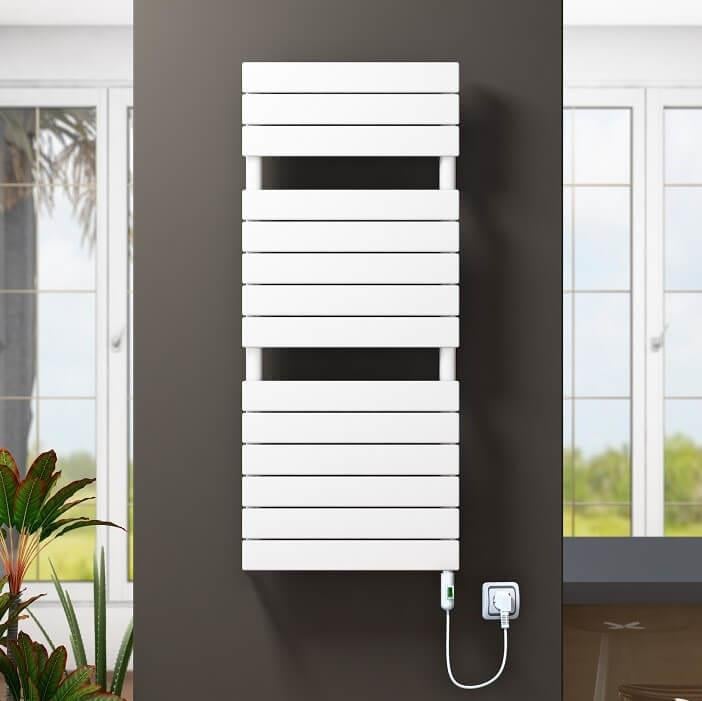 10H Elektrikli Havlupan 500x1180 Beyaz (On/Off Düğmeli) 600 W