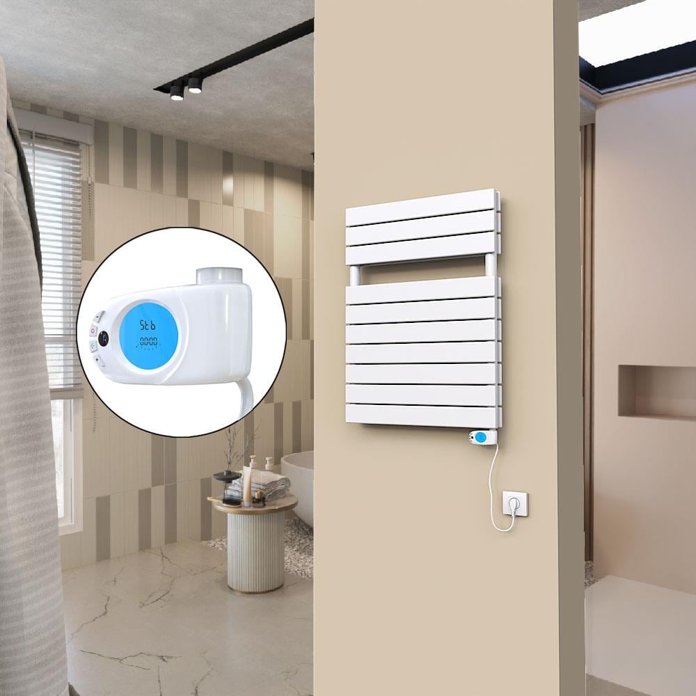 20H Elektrikli Havlupan 600x810 Beyaz (Musa Termostat) 900 W