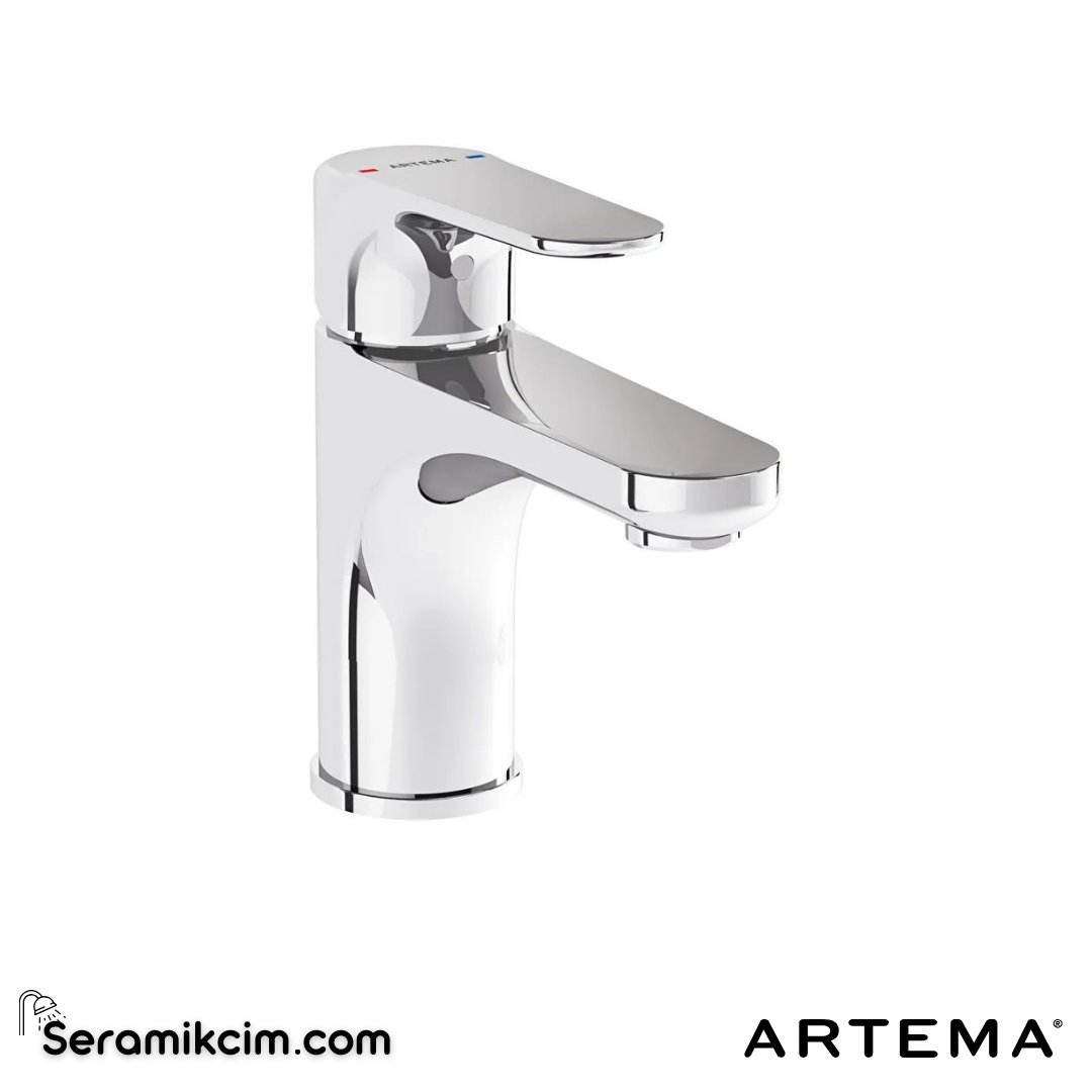 Artema Root Round Lavabo Bataryası Krom A42705 - A42705