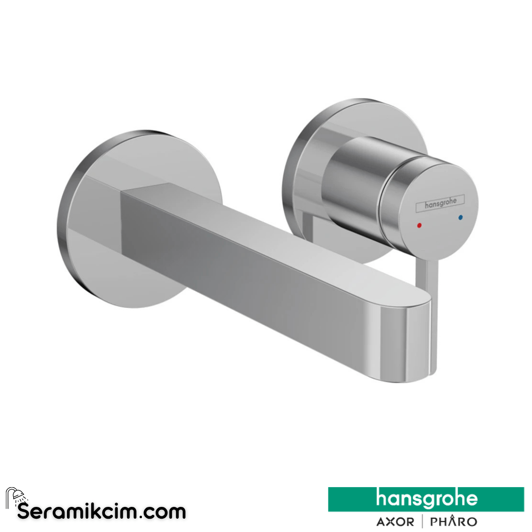 Hansgrohe Finoris Tek Kollu Ankastre Lavabo Bataryası 16,5 Cm Gaga İle Krom 76051000