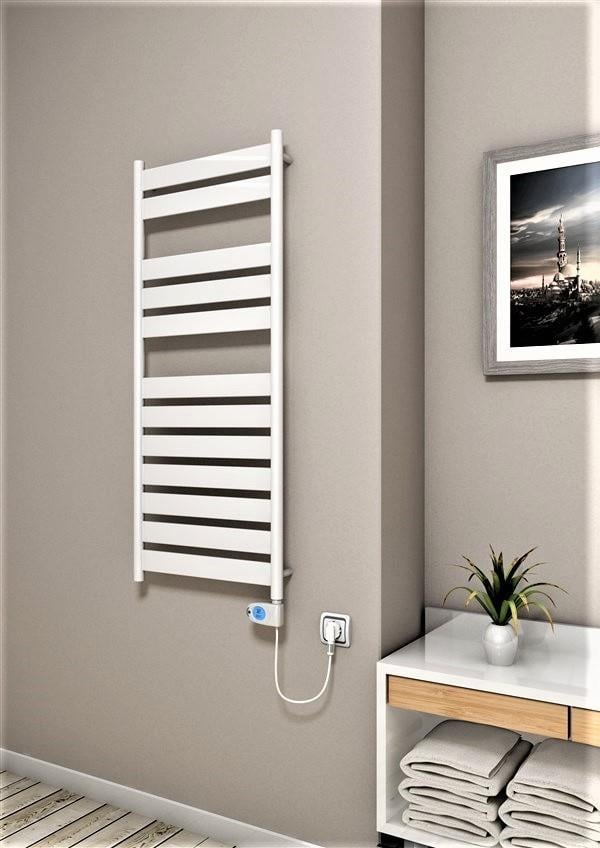 Bora Bora Elektrikli Havlupan 600 Watt 500x1200 Beyaz (Musa Termostat)