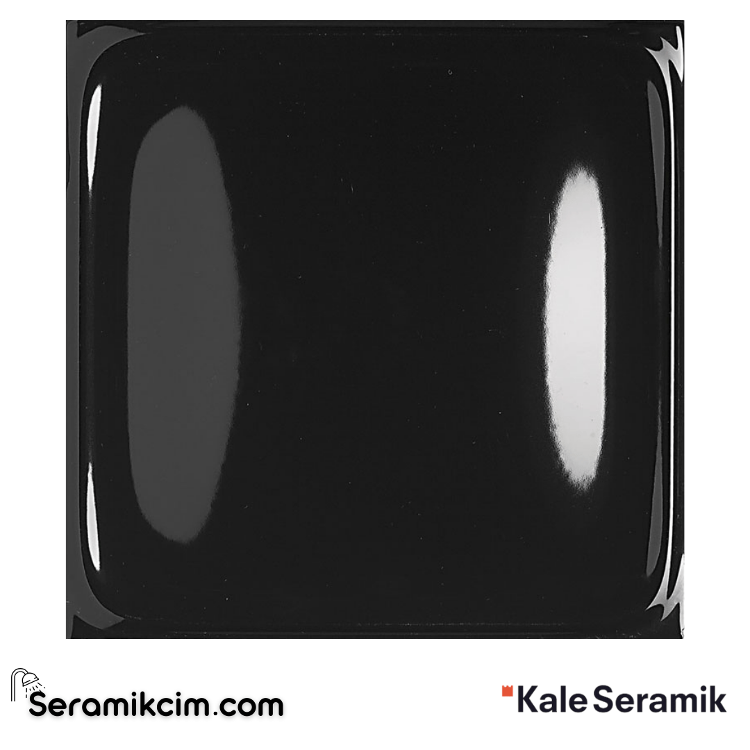 Çanakkale Seramik Ct-5003 Crocodile Parlak Siyah 17,5X17,5 - 310101300388