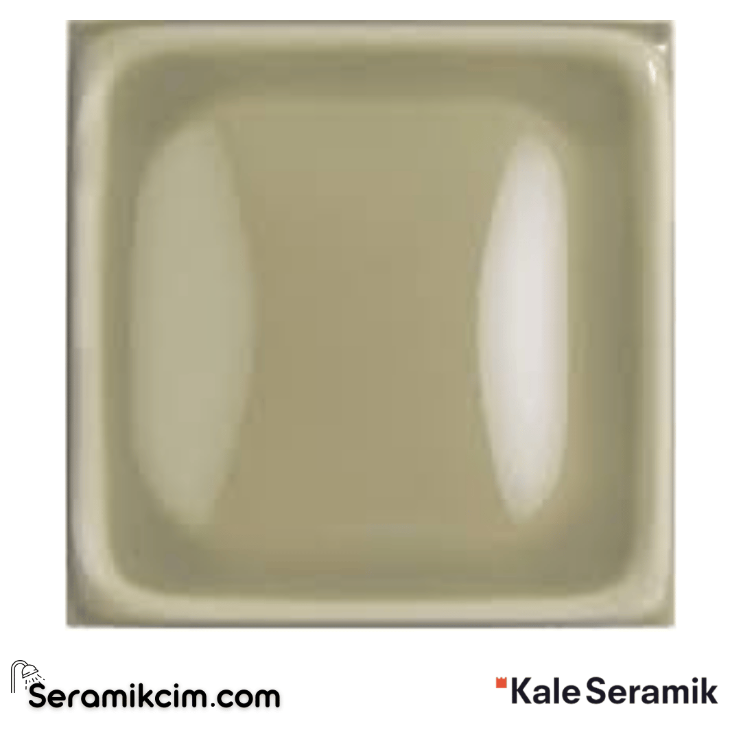 Çanakkale Seramik Ct-5012 Crocodile Bej-Yeşil 17,5X17,5 - 310101300391
