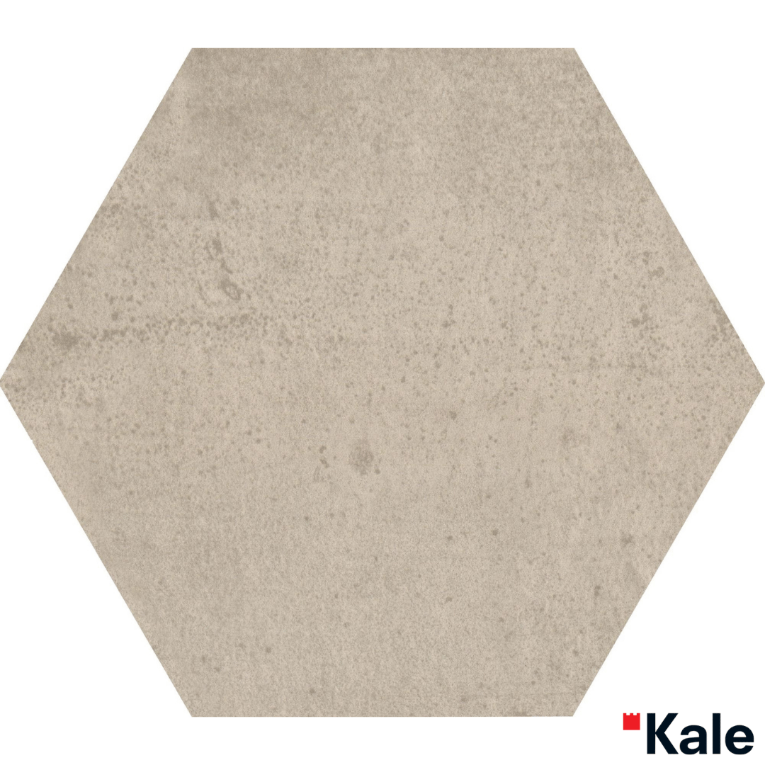 Çanakkale Seramik GS-A3001 Hexagon Krem 17,5x20