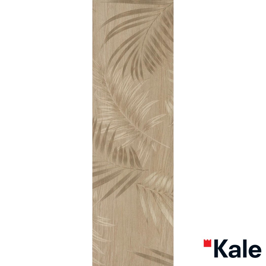 Çanakkale Seramik MAS-6361R Lenda Foliar Fındık Dekor 2 Modül Rektifiye 33x110
