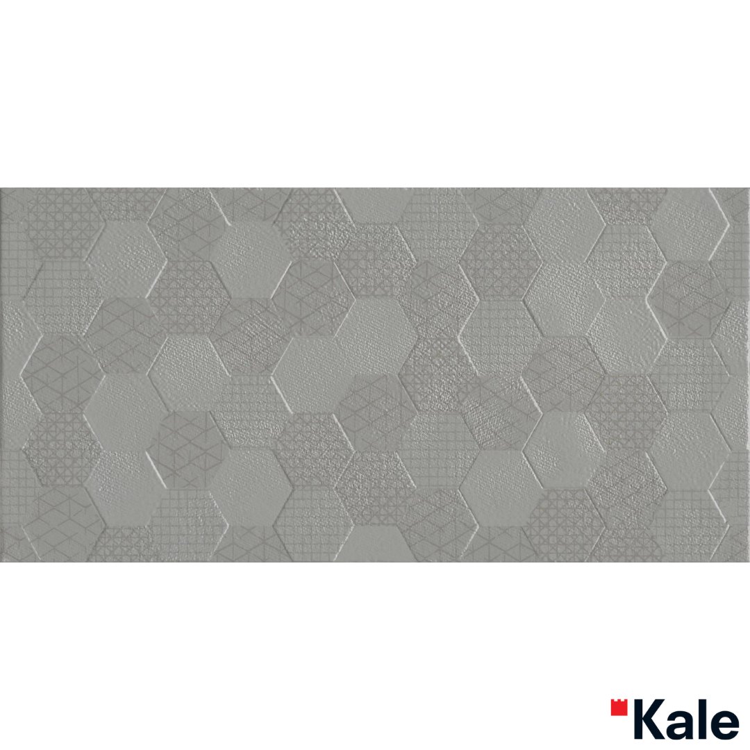 Çanakkale Seramik RM-8299 Grafen Hexagon Gri 30x60