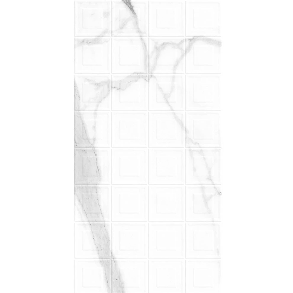 Çanakkale Seramik Rp-2239R Viento Kare Dekor Beyaz 60X120 R - 310100204148