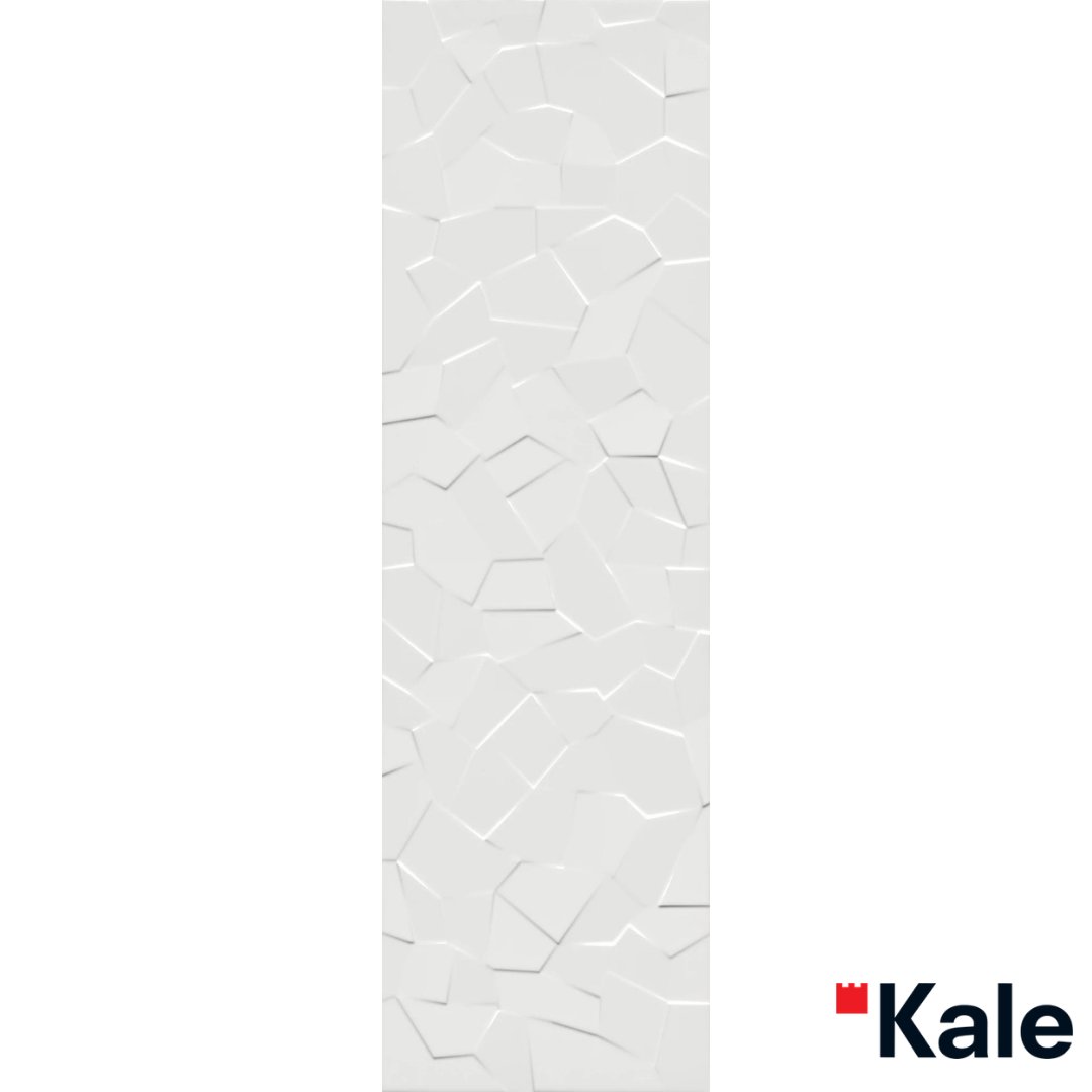 Çanakkale Seramik RP-6958R Shiro Crystal Beyaz Parlak Rektifiye 33x110
