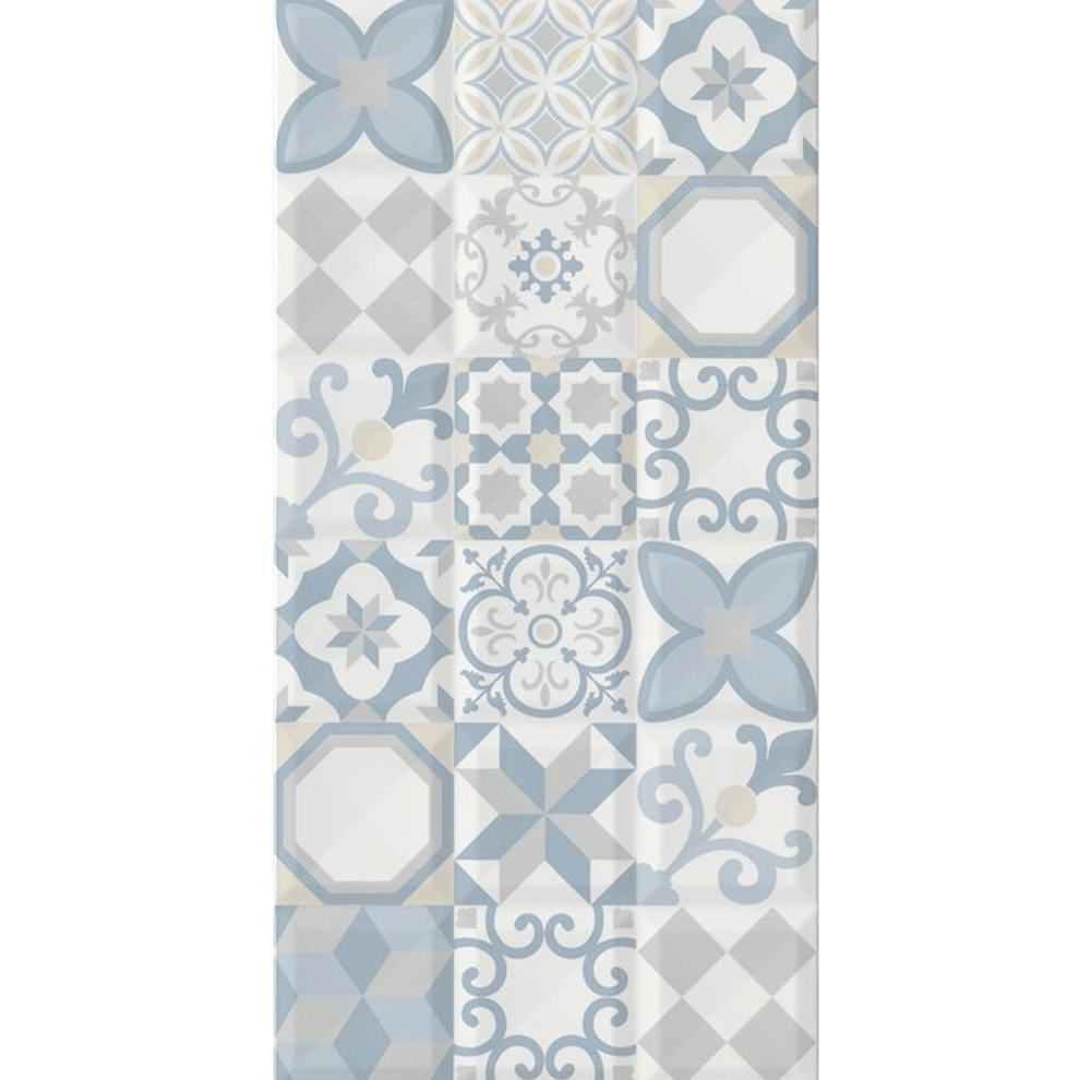 Çanakkale Seramik Rp-8390 Aria Mavi-Krem Klasik  30X60 - 310100202520