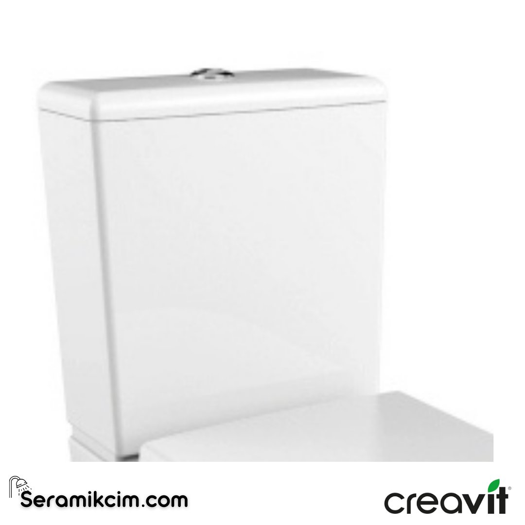 Creavit Antik Rezervuar Extra Beyaz AN410-00CB00E-0000 - AN410-00CB00E-0000