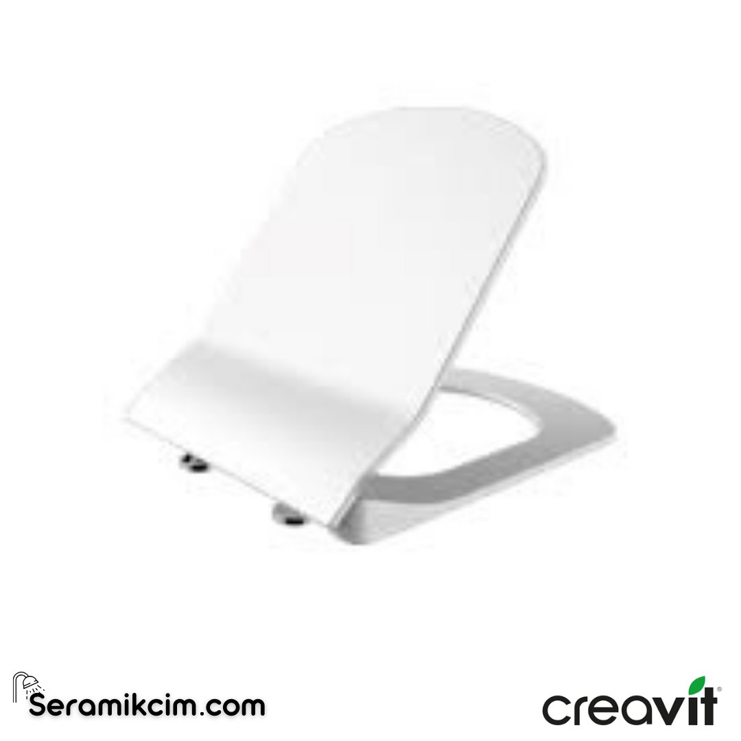 Creavit Elegant TP.YK. Beyaz Klozet Kapağı KC1103.03.0000E - KC1103.03.0000E
