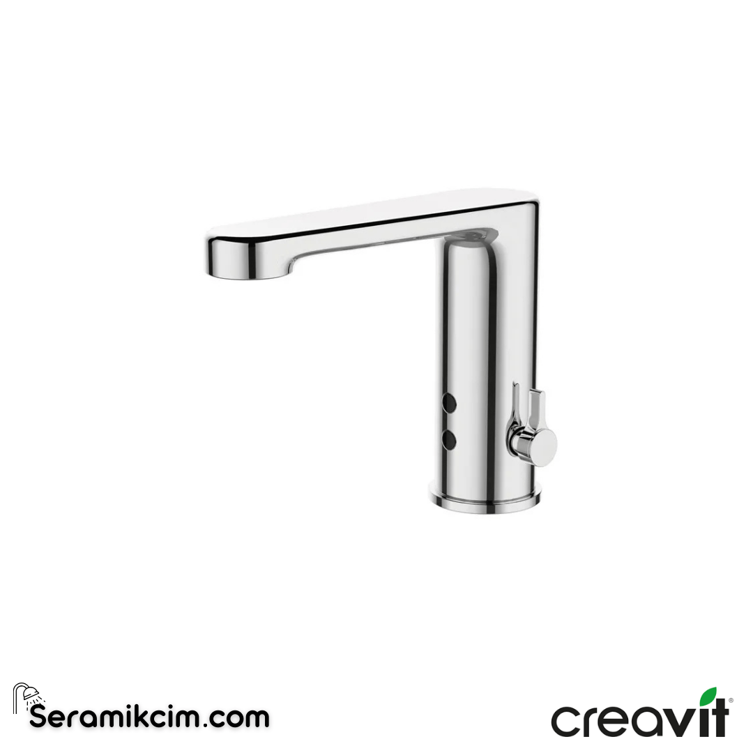 Creavit Fotoselli Lavabo Armatürü Çift Su Girişli BT.ES2410 - BT.ES2410