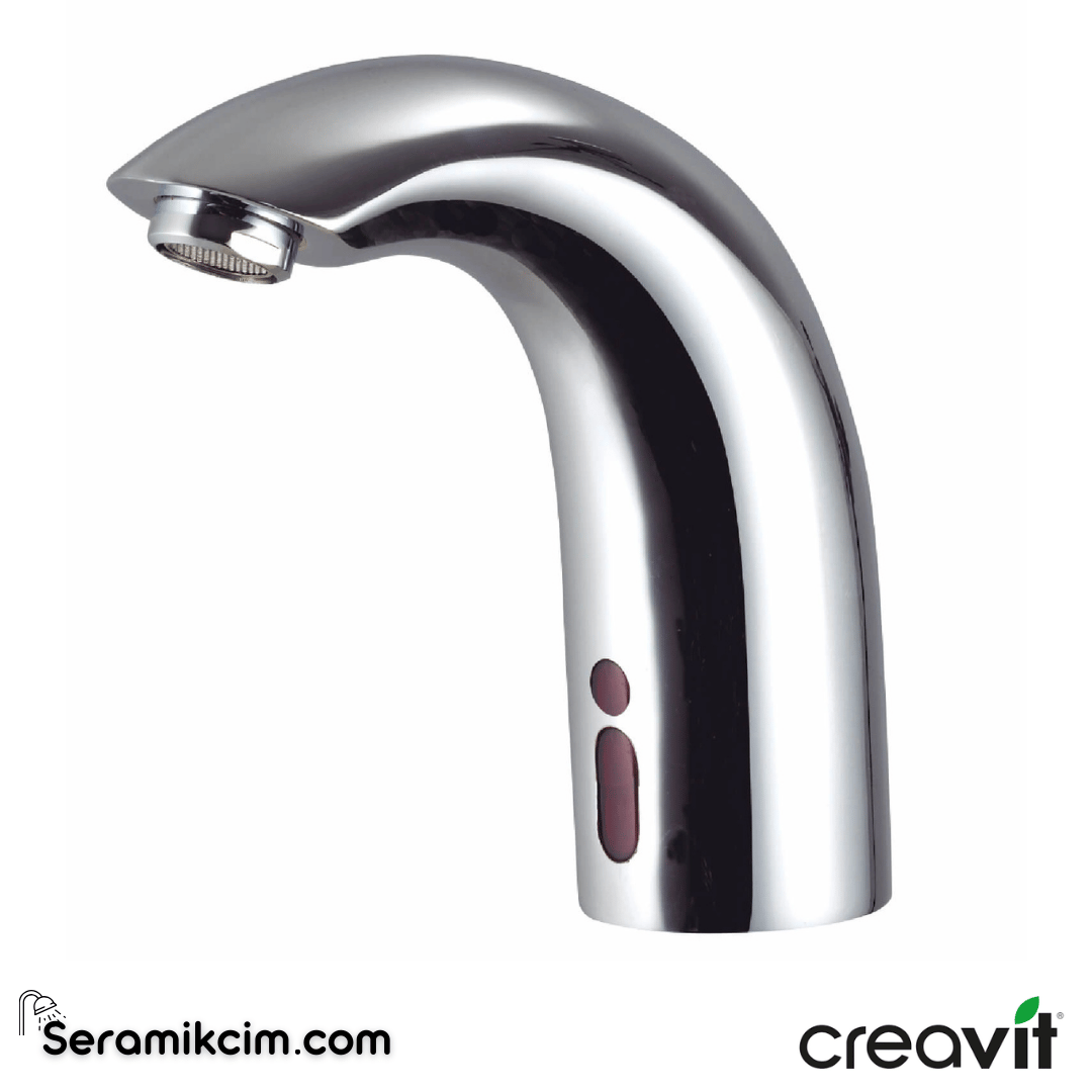 Creavit Fotoselli Lavabo Armatürü Tek Su Girişli AC/DC BT.ES2200 - BT.ES2200