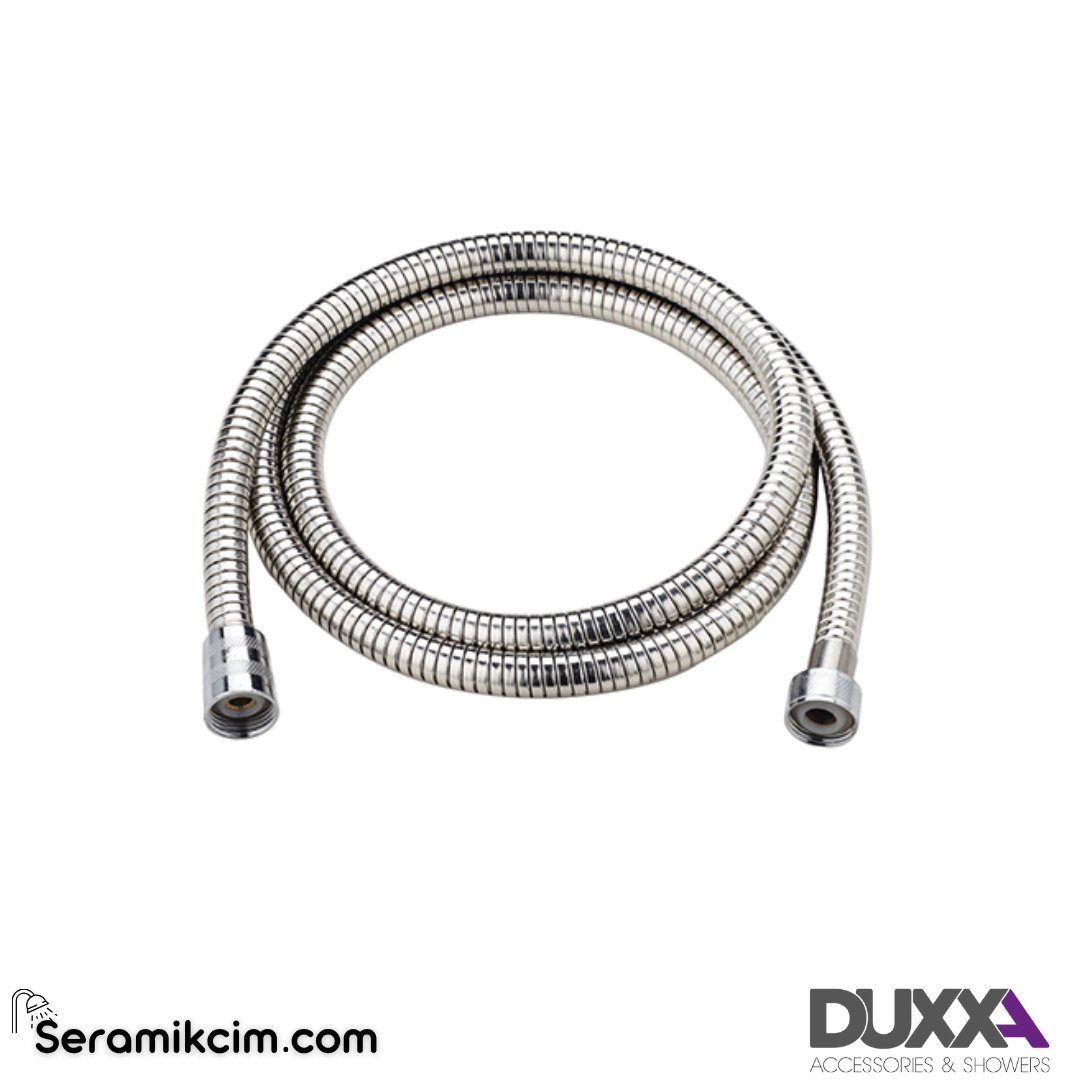 Duxxa 360 Dönerli Deluxe Kromaj Spiral 150 cm Örgülü D.720 - D.720