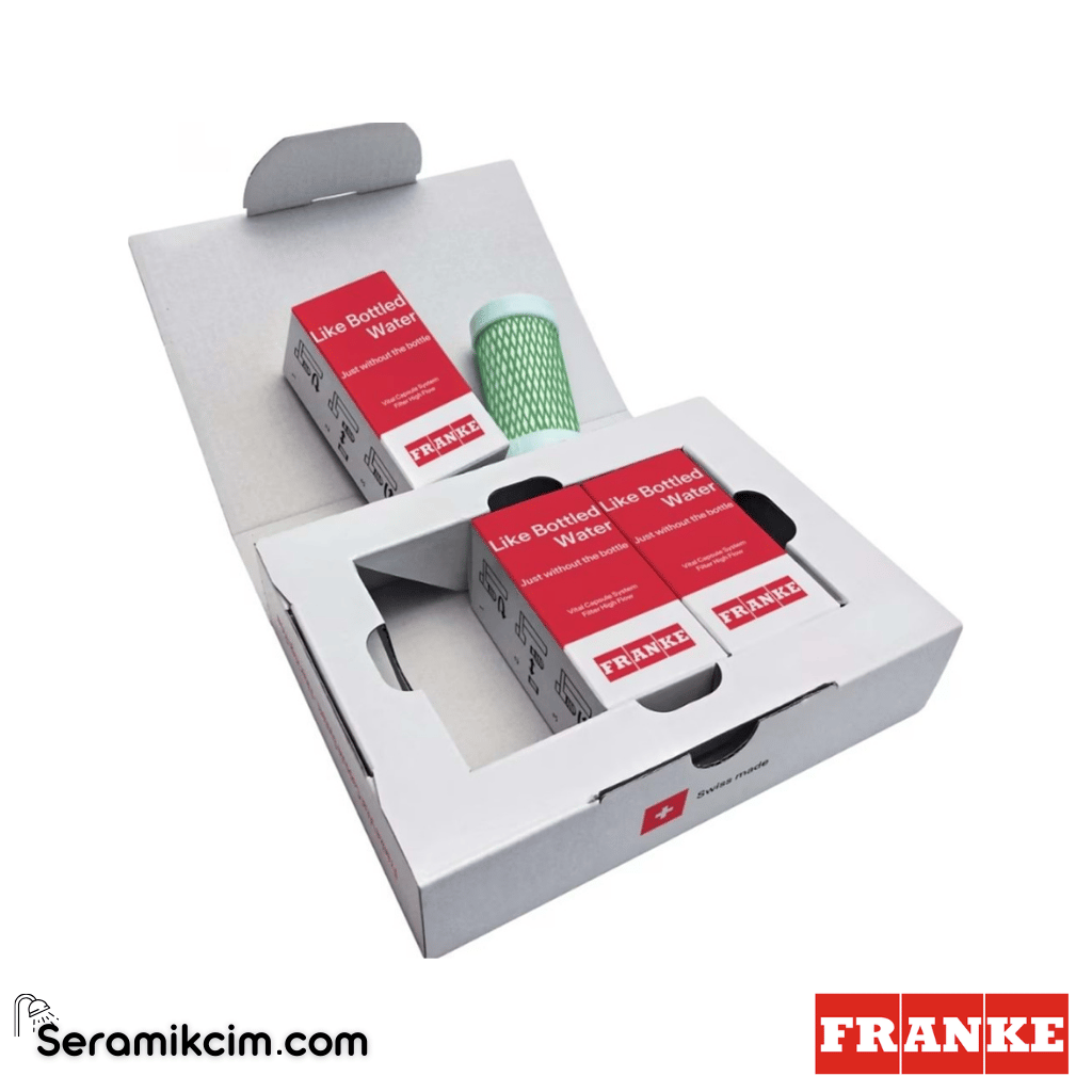 Franke Vital Kapsül Filtre Sistemi Üçlü Kapsül Yüksek Akış 112.0606.785 - 112.0606.785