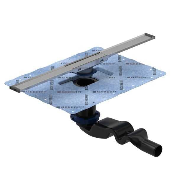 Geberit CleanLine Duş Kanalı Seti 60 cm Paslanmaz Çelik / Krom Kenar - 154.452.00.1